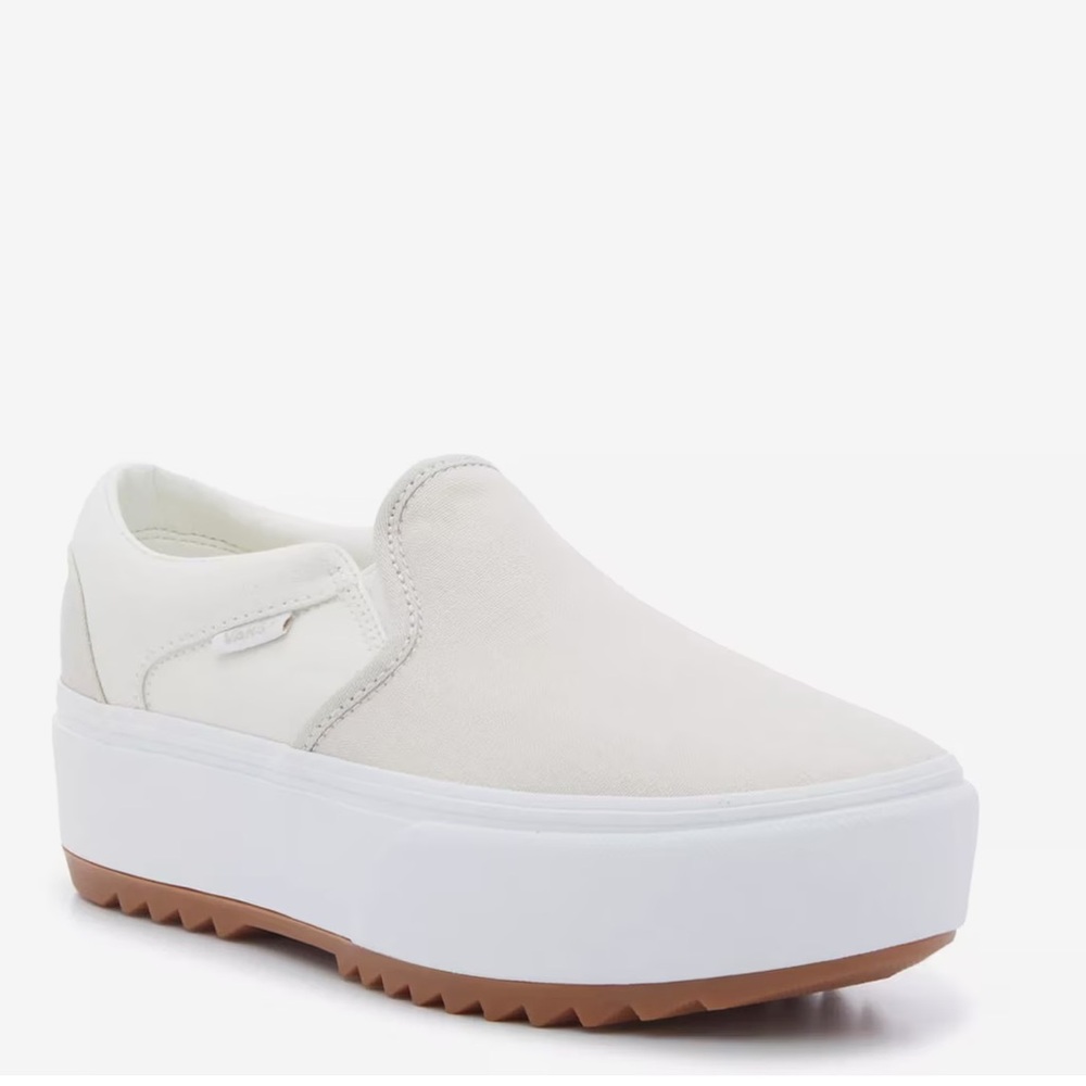 Vans Asher Platform Slip-On Sneaker - Women's